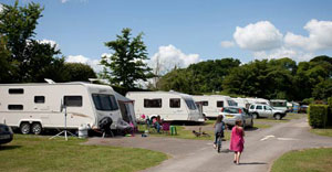 Merley Court Holiday Park for camping and caravan holidays Wimbourne Dorset